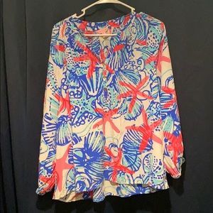 Lily Pulitzer Elsa tip in She She Shells